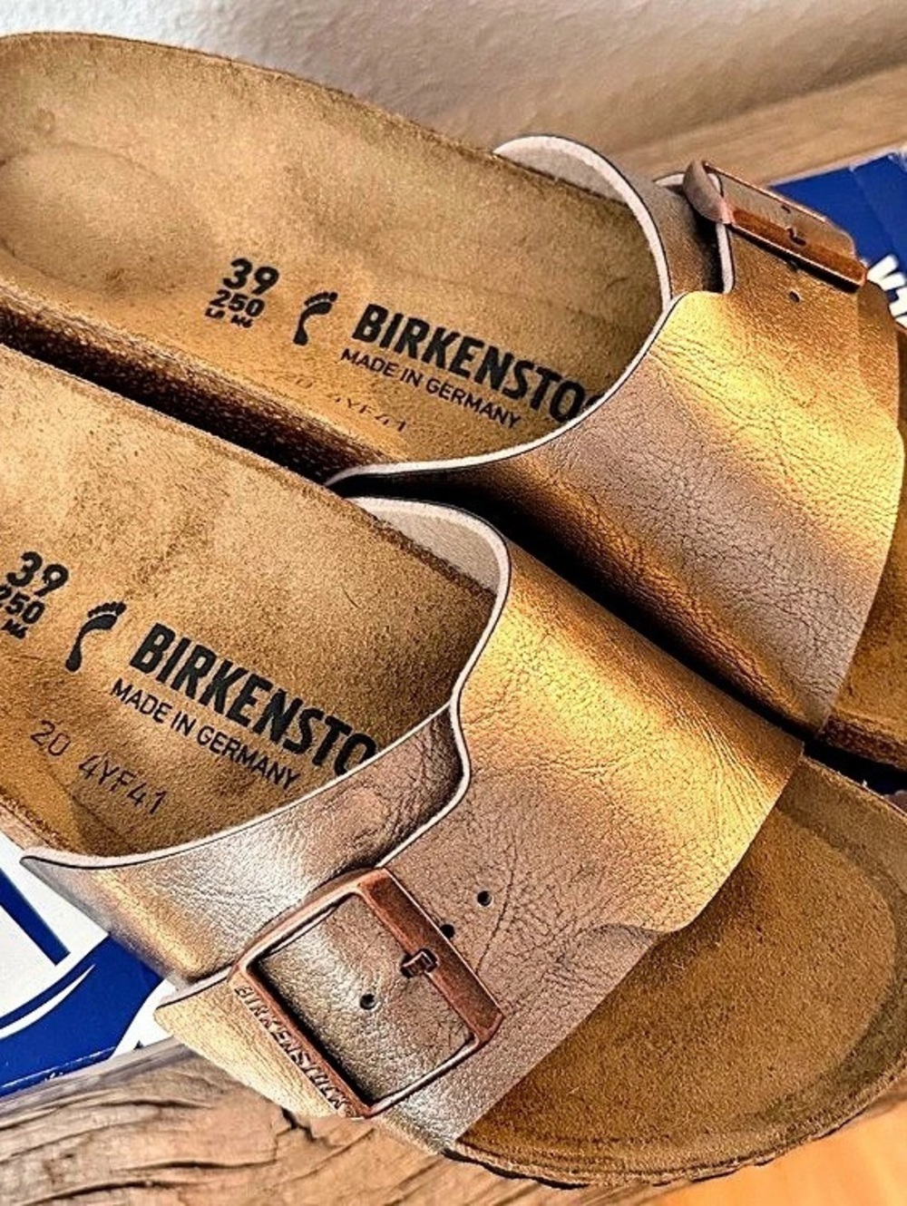 Birkenstock Catalina BS Leather Sandals EU 39 Brown
